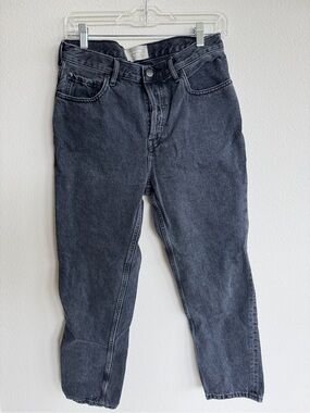Everlane The 90’s Cheeky Jean Organic Cotton Washed Black Size 28 Regular